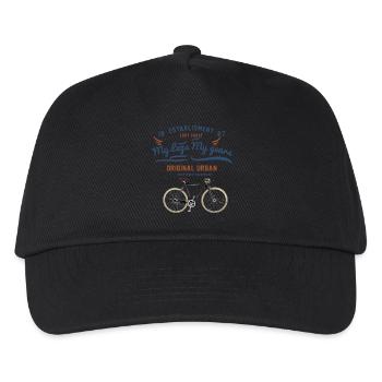My legs My gears - My legs My gears - Kids’ Baseball Cap - black - Front