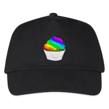 Cupcake - Kinder Basecap - Schwarz - Vorne