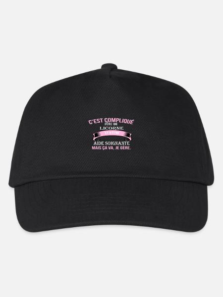 Aide soignante - Casquette de baseball Enfant - noir