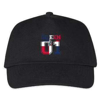 partnerland king 01 prince Dominican Republi - Kids’ Baseball Cap - black - Front