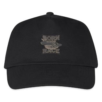born to race racer racing tuning 2005 - Kids’ Baseball Cap - black - Front
