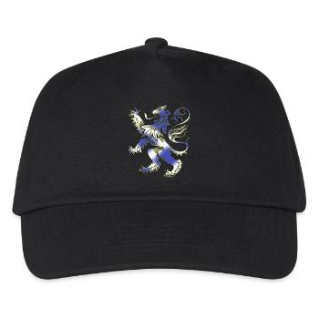 Scottish Lion Rampant and Saltire Flag - Kids’ Baseball Cap - black - Front