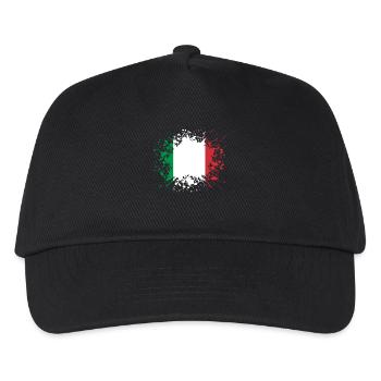 home country roots roots love Italy png - Kids’ Baseball Cap - black - Front