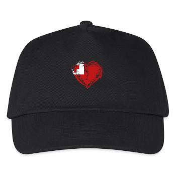 HOME ROOTS COUNTRY LOVE POISON Tonga - Kids’ Baseball Cap - black - Front