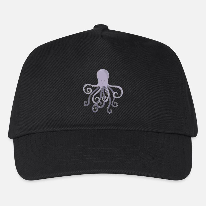 Kraken - Kinder Basecap - Schwarz
