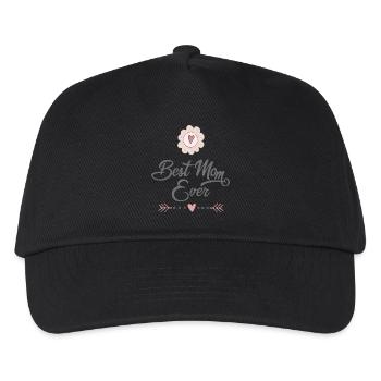mère - Casquette de baseball Enfant - noir - Devant