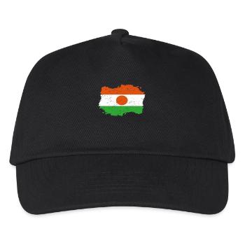 Roots Roots Flag Homeland Country Niger png - Kids’ Baseball Cap - black - Front