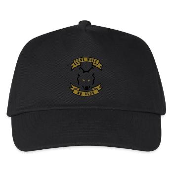 Lone Wolf - Kein Verein - Kinder Basecap - Schwarz - Vorne