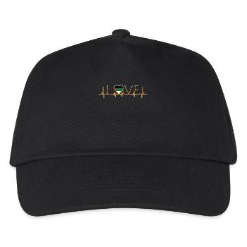 home roots home love heart from palestine palaes - Kids’ Baseball Cap - black - Front