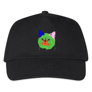 Exotisches Kurzhaar - Kinder Basecap - Schwarz - Vorne