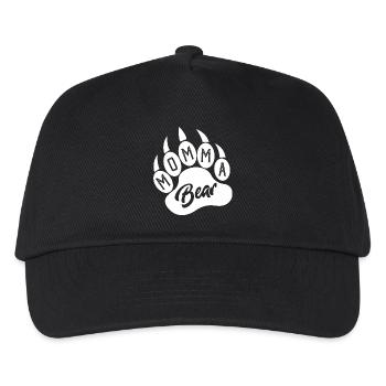 Momma Bear - Mama Bear Family Mother's Day Love Animal - Kids’ Baseball Cap - black - Front