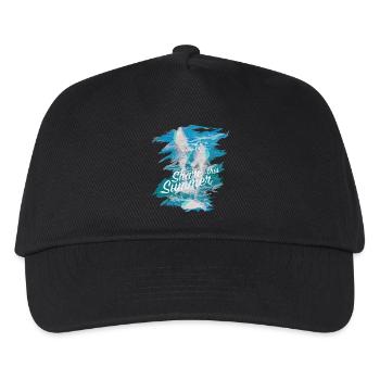 Delphine - Kinder Basecap - Schwarz - Vorne
