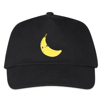 Happy banana perfect for kids - Kids’ Baseball Cap - black - Front