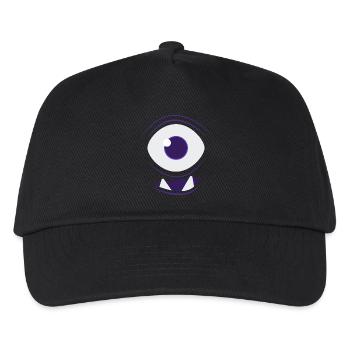 MONSTER IMAGINE drôle cadeau de costume d'Halloween - Casquette de baseball Enfant - noir - Devant