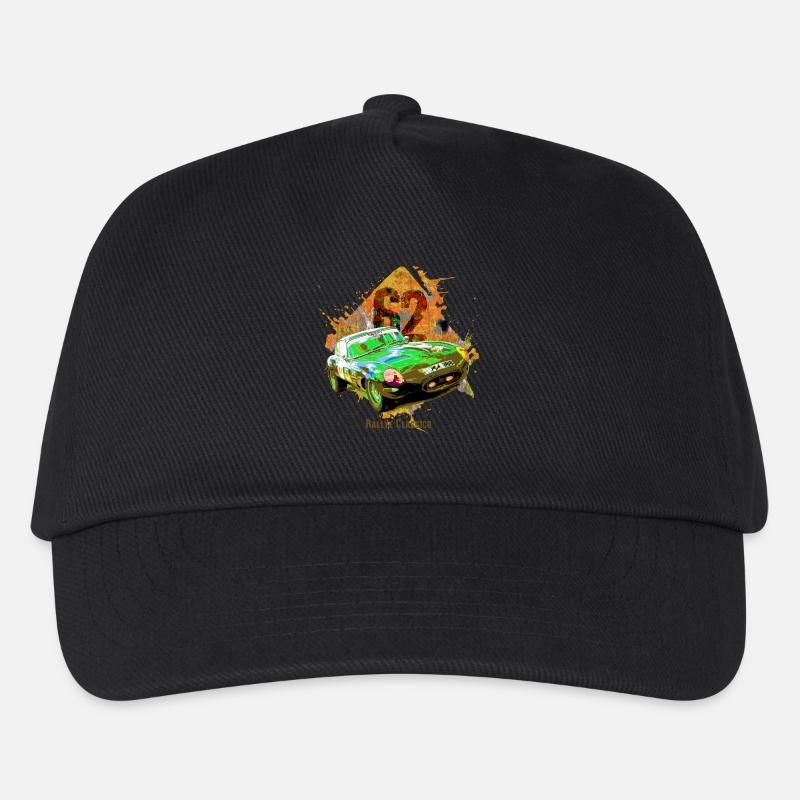 Rallye Classico62 - Kinder Basecap - Schwarz