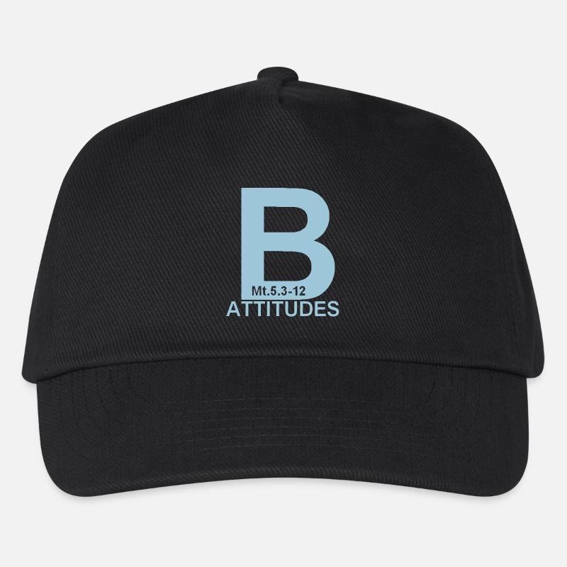 Seligpreisungen - Kinder Basecap - Schwarz