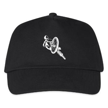 Mountain Bike - Downhill - Kids’ Baseball Cap - black - Front