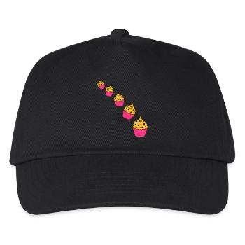 Cupcakes - Kids’ Baseball Cap - black - Front