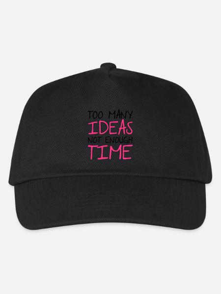 Ideas - Kinder Basecap - Schwarz
