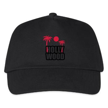 hollywood01 - Kinder Basecap - Schwarz - Vorne