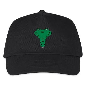 Alligator - Kinder Basecap - Schwarz - Vorne