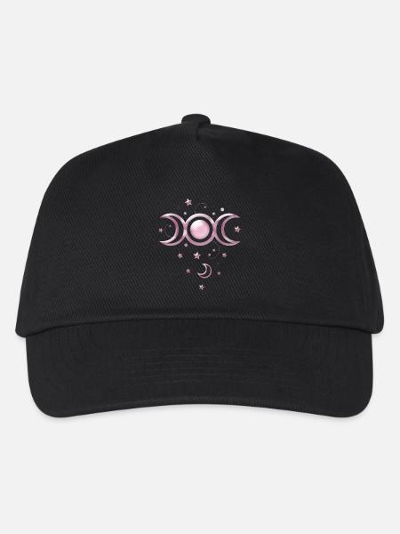 Moon Phases Wicca - Kids’ Baseball Cap - black