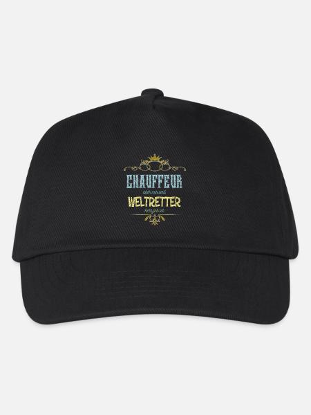 Chauffeur Weltretter - Kinder Basecap - Schwarz
