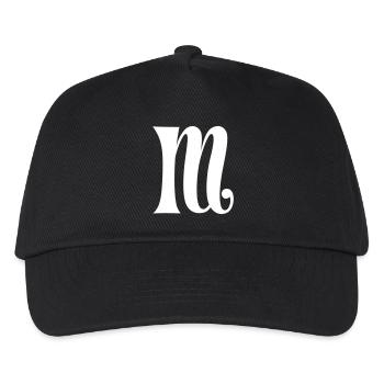 Magisches M - Kinder Basecap - Schwarz - Vorne