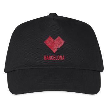 Barcelona - Kids’ Baseball Cap - black - Front