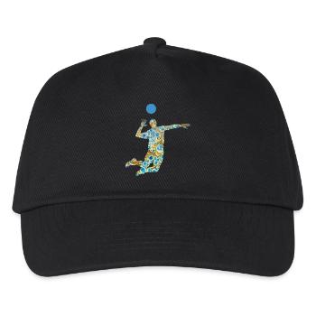 volleyballer e 243 - Kids’ Baseball Cap - black - Front