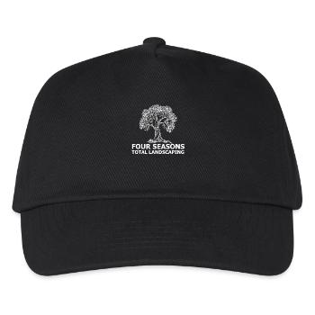 Aménagement paysager total quatre saisons - Casquette de baseball Enfant - noir - Devant