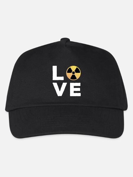 Liebesgeschenk Manip Radioologe Radiologie - Kinder Basecap - Schwarz