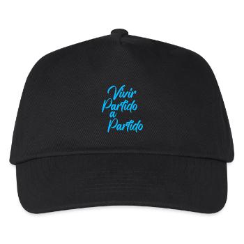 Vivir partido a partido Producto Oficial Camiseta - Kids’ Baseball Cap - black - Front