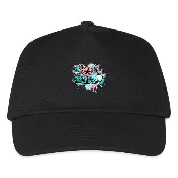 Cat - Kids’ Baseball Cap - black - Front