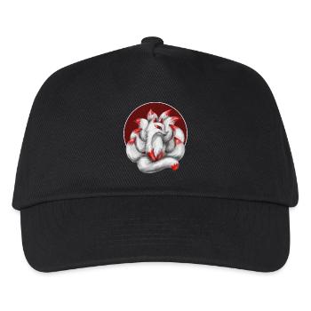 Nine-tailed fox - Kids’ Baseball Cap - black - Front