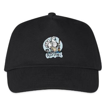 Mein Putzvogel - Kinder Basecap - Schwarz - Vorne