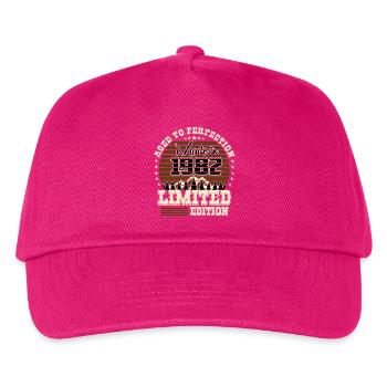 1982 Limited Edition - Kids’ Baseball Cap - fuchsia - Front