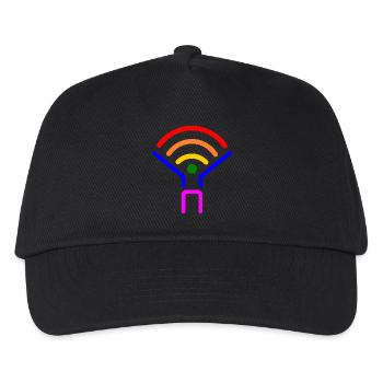 Lgbt - Kinder Basecap - Schwarz - Vorne
