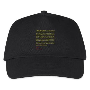 Aristotle Metaphysics Book ten - Kids’ Baseball Cap - black - Front
