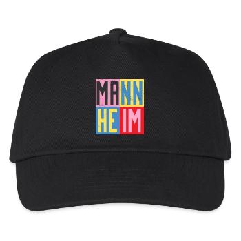 Mannheim Design - Kids’ Baseball Cap - black - Front