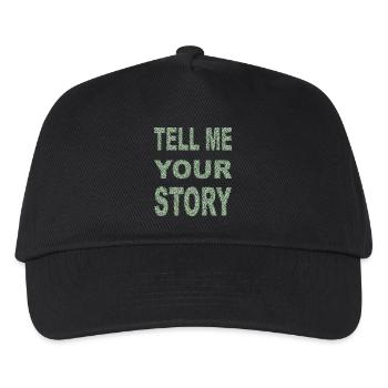 TELL ME YOUR STORY - Kinder Basecap - Schwarz - Vorne