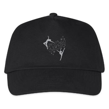 Let's Dance - Dancing T-Shirt - Kinder Basecap - Schwarz - Vorne