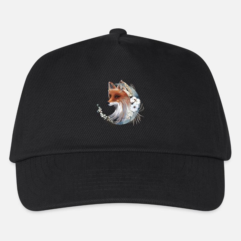 Fuchs - Kinder Basecap - Schwarz