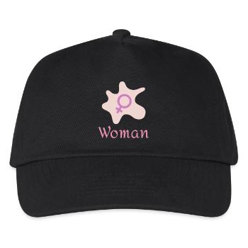 Woman - Kids’ Baseball Cap - black - Front