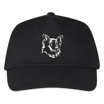 Harzer Fuchs Head "Black Edition" - Kids’ Baseball Cap - black - Front