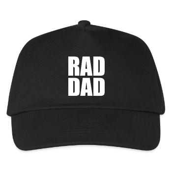 Rad dad - Casquette de baseball Enfant - noir - Devant