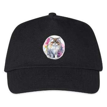 Persian cat - Kids’ Baseball Cap - black - Front
