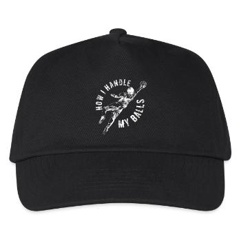 Goalkeeper Witz - Kids’ Baseball Cap - black - Front