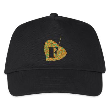 Sheet E 95 f - Kids’ Baseball Cap - black - Front