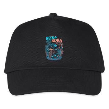 Bora Bora - Coral Reef - Kids’ Baseball Cap - black - Front